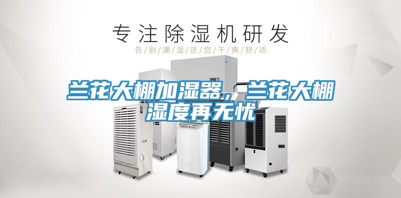 蘭花大棚加濕器，蘭花大棚濕度再無憂